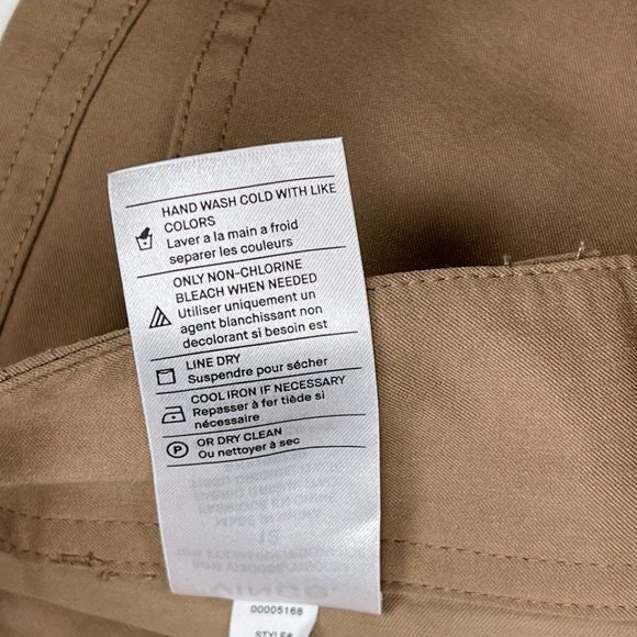 Vince Wide Leg Cargo Trouser Women‎ 12 EUC Pockets Lightweight Pants Zip Closure - Picture 13 of 13